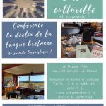 Sortie culturelle : conférence "Le déclin de la langue bretonne - un suicide linguistique ?"