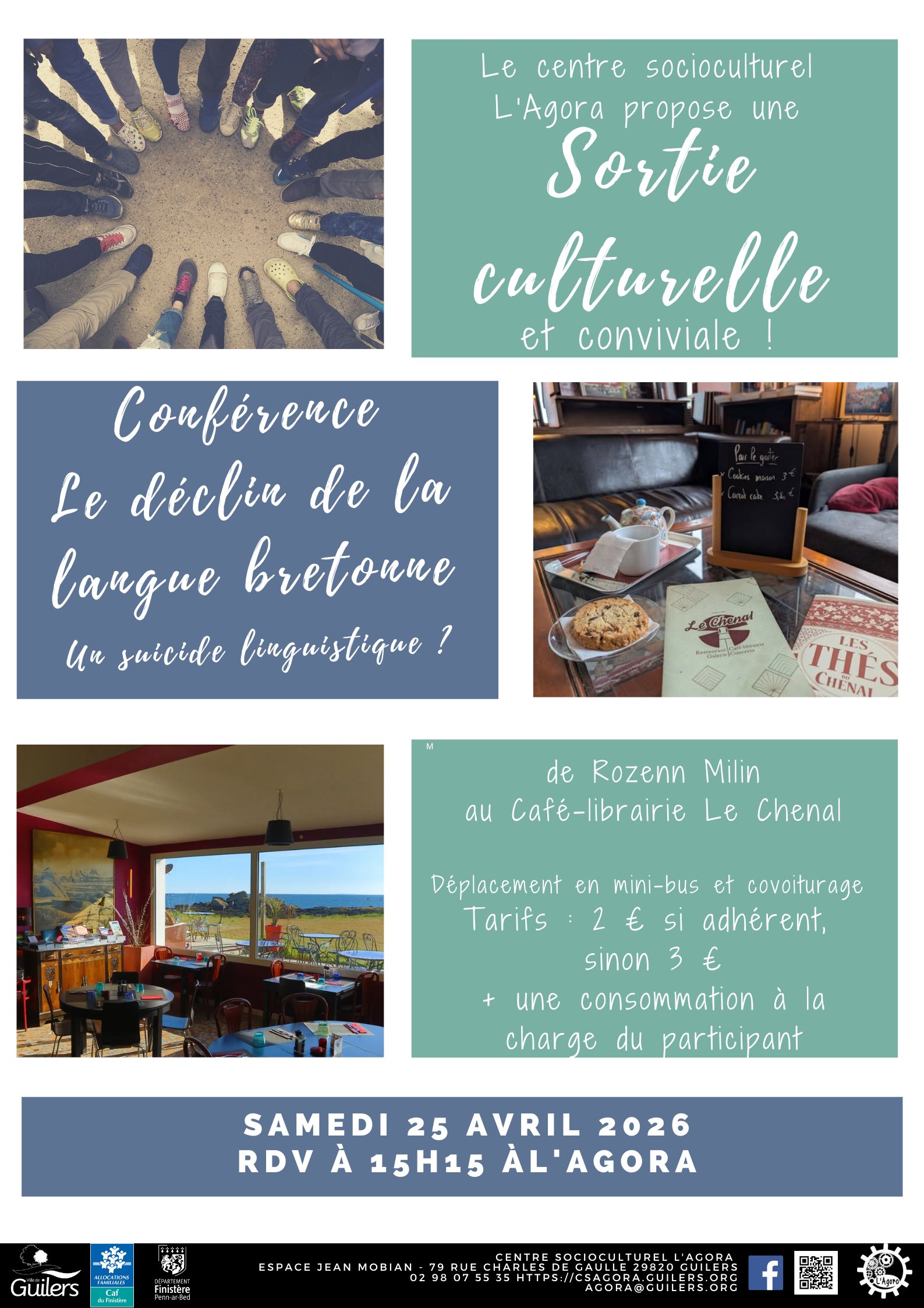 Sortie culturelle : conférence "Le déclin de la langue bretonne - un suicide linguistique ?"