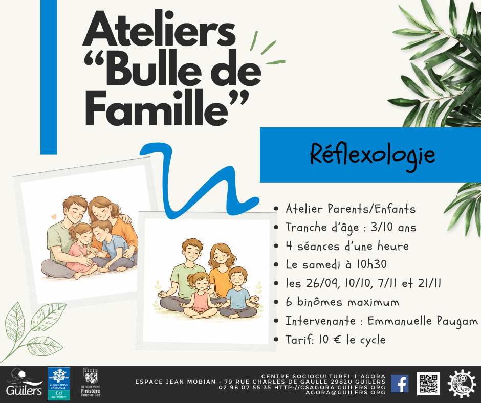 Ateliers « Bulle de Famille » : réflexologie