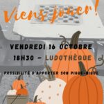 Soirée jeux à la ludothèque