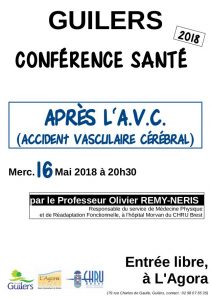 Conférence santé : Après l'A.V.C.