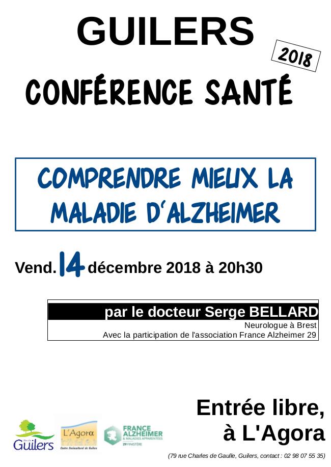 Conférence santé « Comprendre mieux la maladie d’Alzheimer »