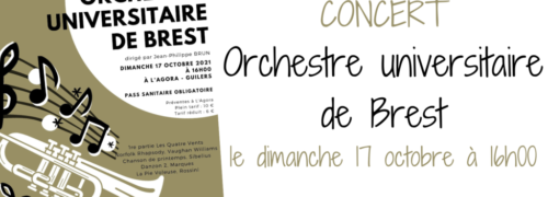 Concert Orchestre Universitaire de Brest
