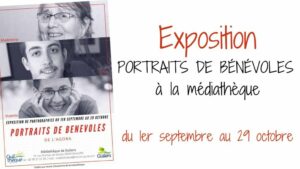 Exposition "Portraits de bénévoles"