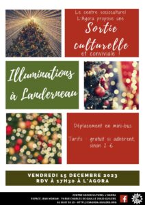 Sortie culturelle et conviviale : illuminations de Noël à Landerneau