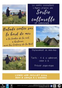 Sortie culturelle et conviviale : balade contée sur les bords de mer