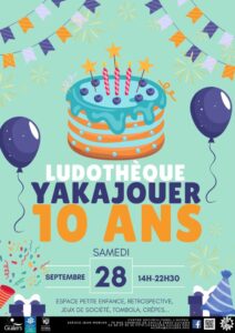 10 ans de la ludothèque Yakajouer