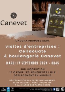 Visites d'entreprises : Boulangerie Canevet et Cellaouate